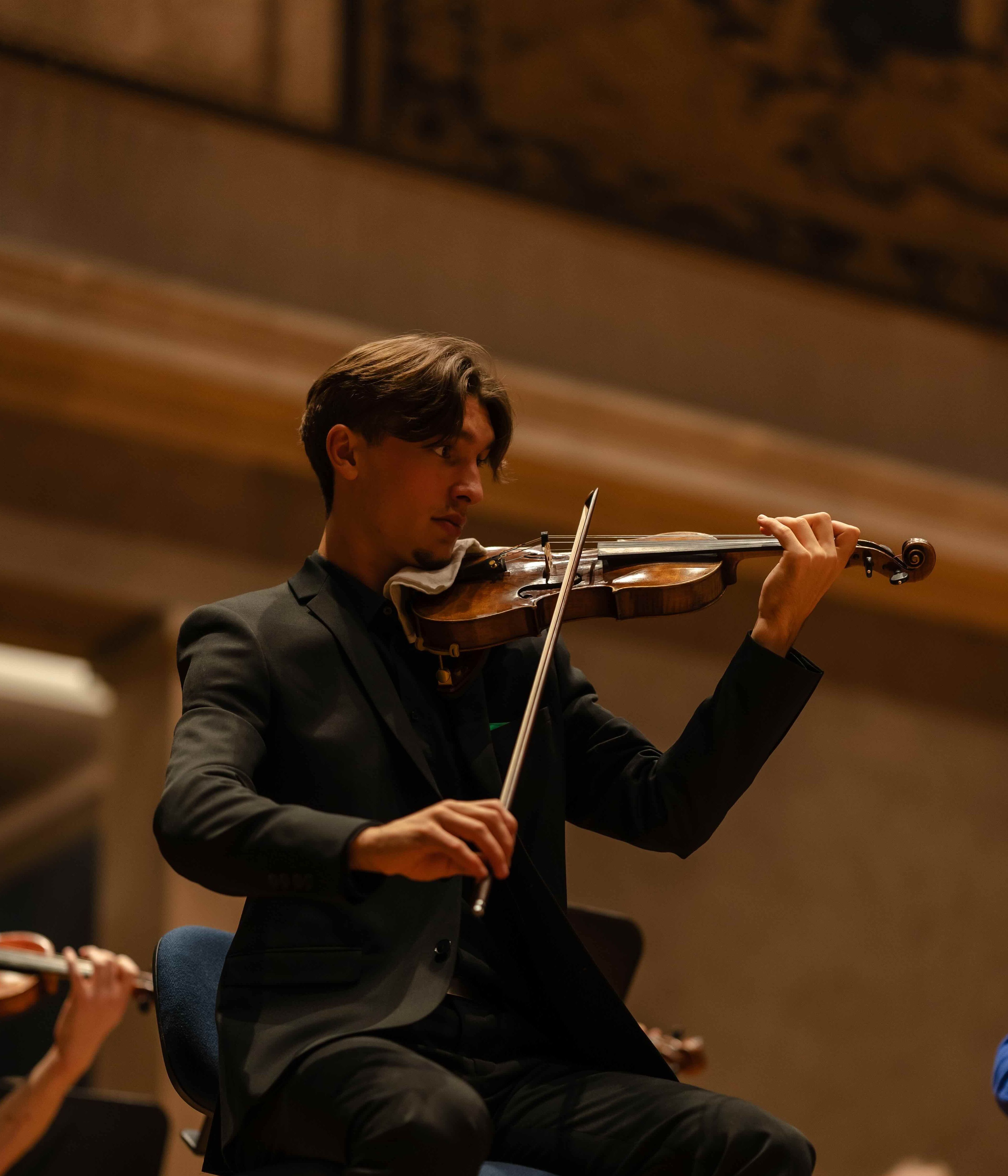 Illustration du site avec un violon