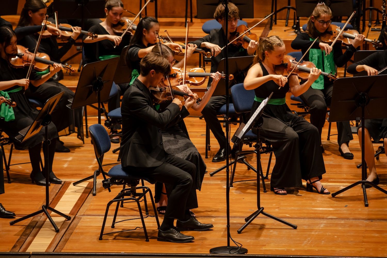 Jules Sauvegrain à l'orchestre