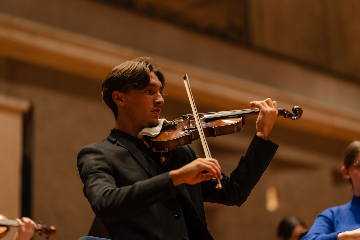 Jules Sauvegrain à l'orchestre